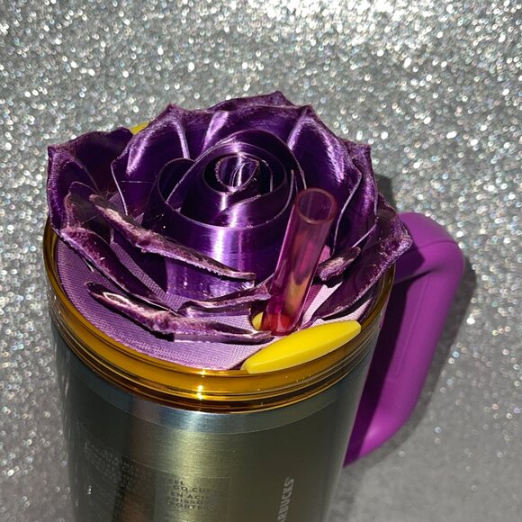 3D Rose Tumbler Topper that fit the Stanley x Love Shack Fancy Stanley lid - Picture 8 of 13